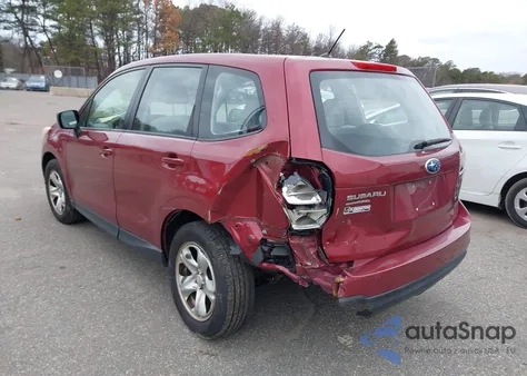 2014 Subaru Forester 2.5I из США, поврежденный, VIN JF2SJAAC9EH538372